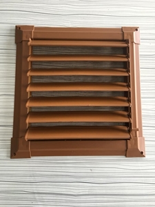 Pvc Menfez Plastik PVC Plastik Gri Hareketli Menfezler